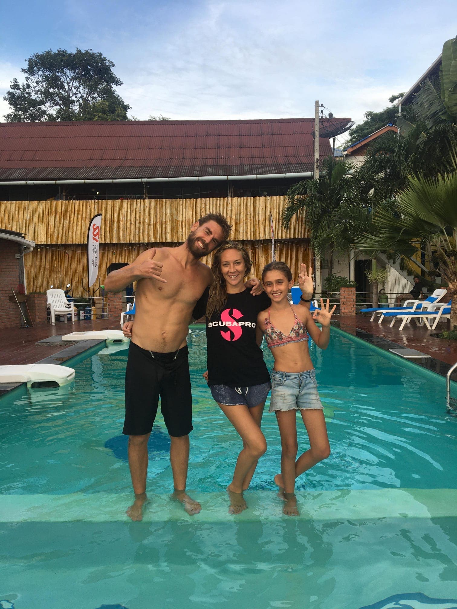 Esercitazioni in acqua — formazione Open Water SSI